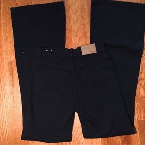 Madewell Black Flea Market Flare Jeans